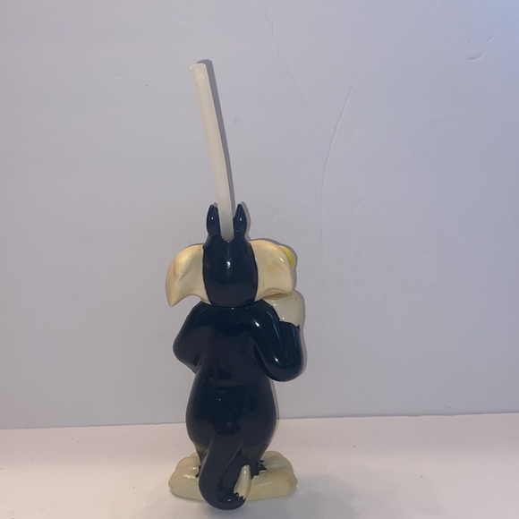 Vintage Warner Bros Looney Tunes 1996 Sylvester Cat Tweety Bird Water Bottle - Picture 5 of 11